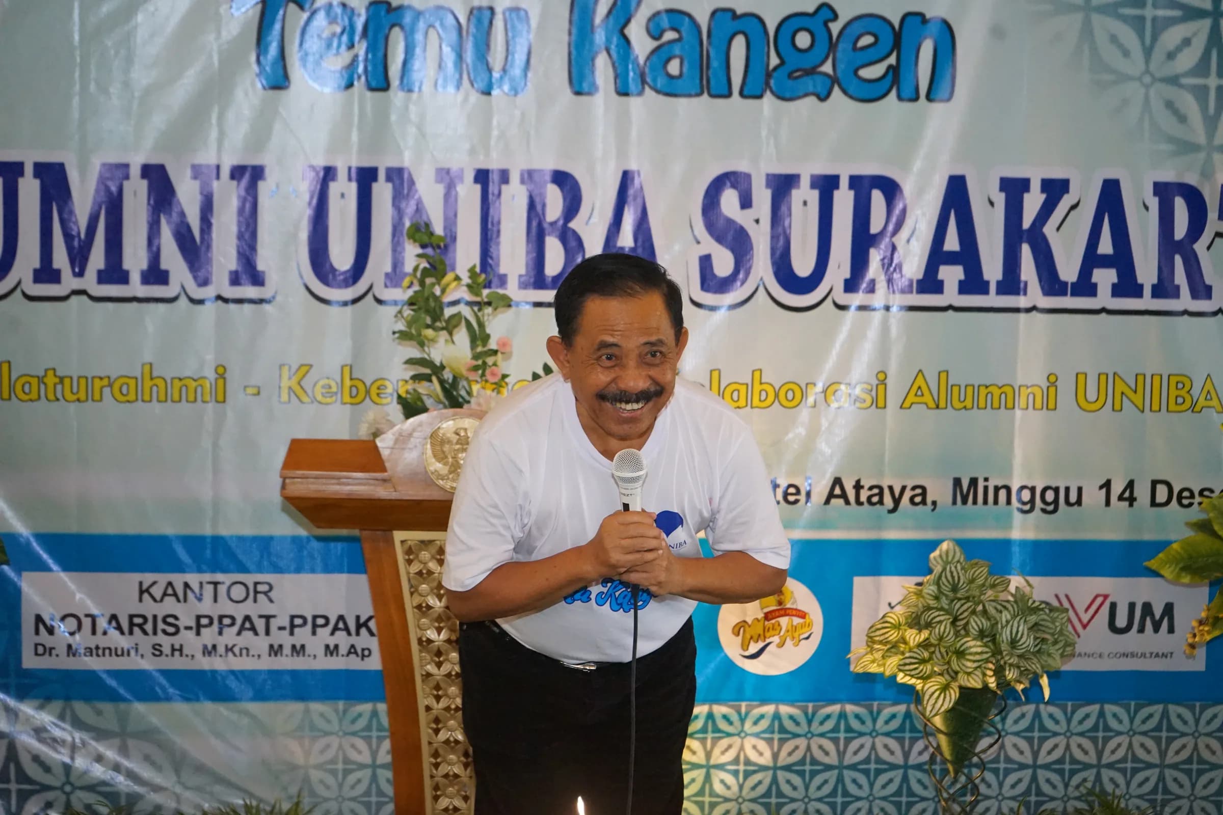 Penuh Keakraban! IKA UNIBA Surakarta Sukses Gelar ‘Temu Kangen’, Dihadiri Rektor dan Mantan Rektor
