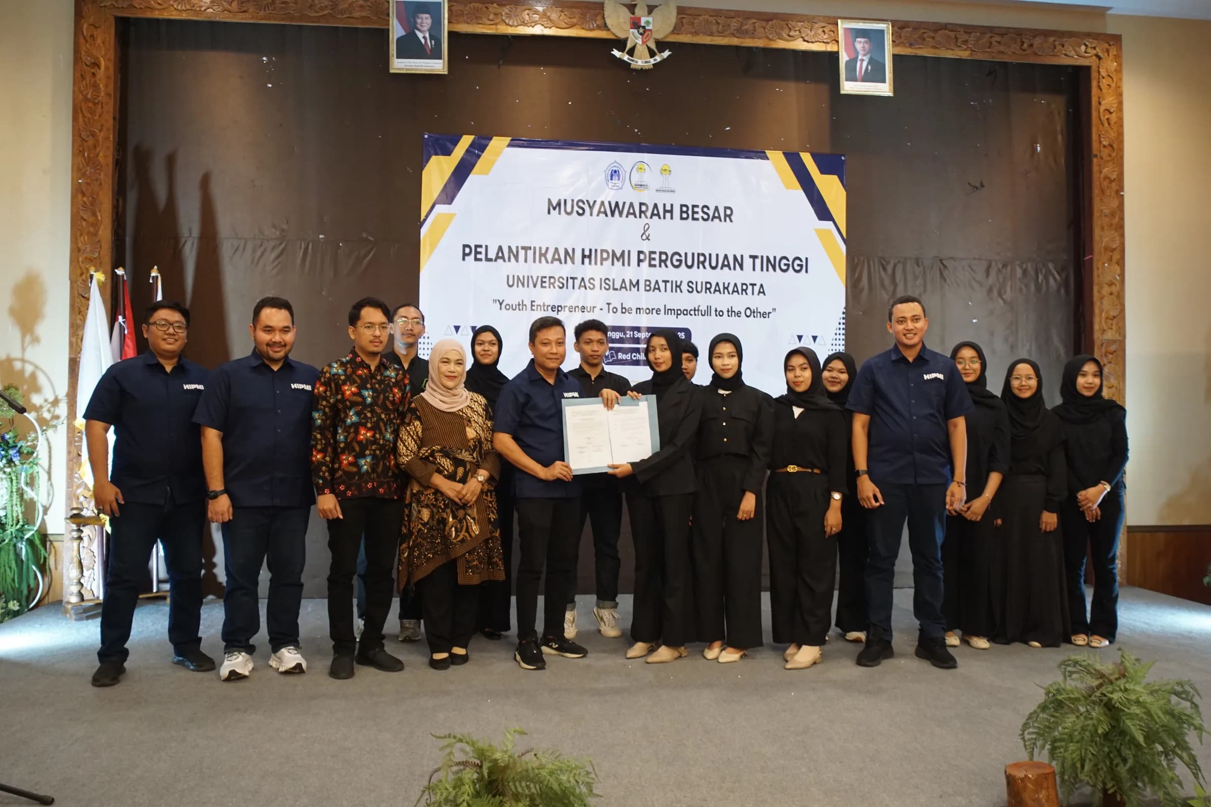Pengurus HIPMI UNIBA Dilantik, Siap Cetak Wirausahawan Muda