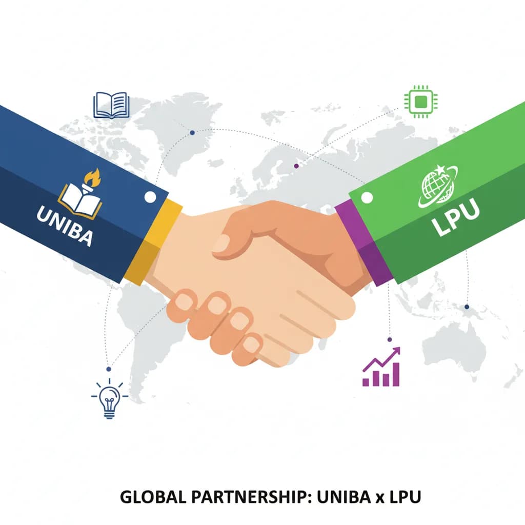 Kolaborasi Global UNIBA dengan Lovely Professional University India