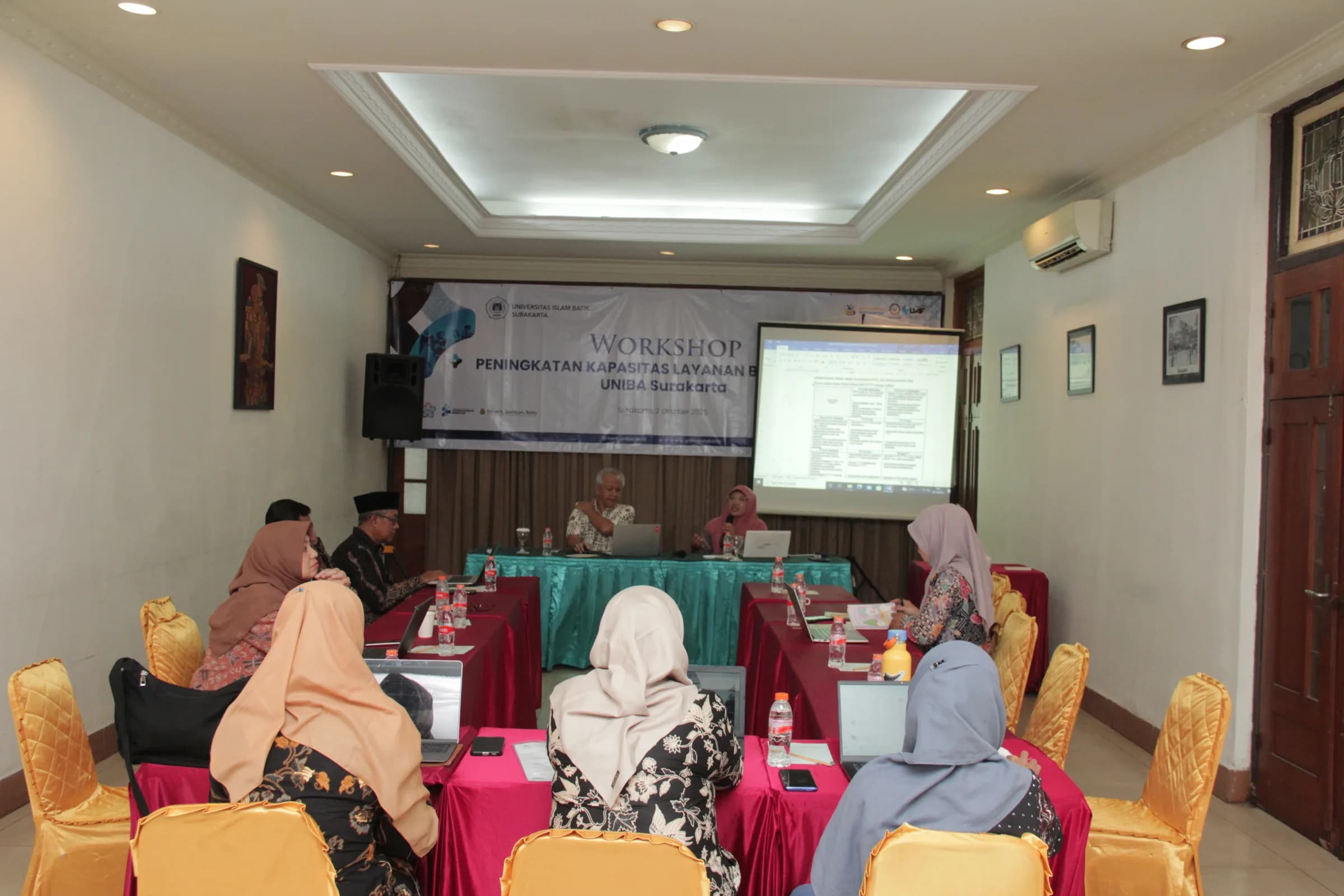 WORKSHOP PENGUATAN KAPASITAS PELAYANAN BATIK INKLUSI