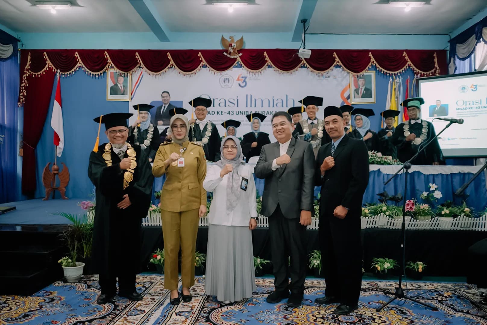 Orasi Ilmiah Milad ke-43 UNIBA Surakarta Tekankan Ekonomi Kreatif Berbasis Inovasi dan Nilai Pancasila
