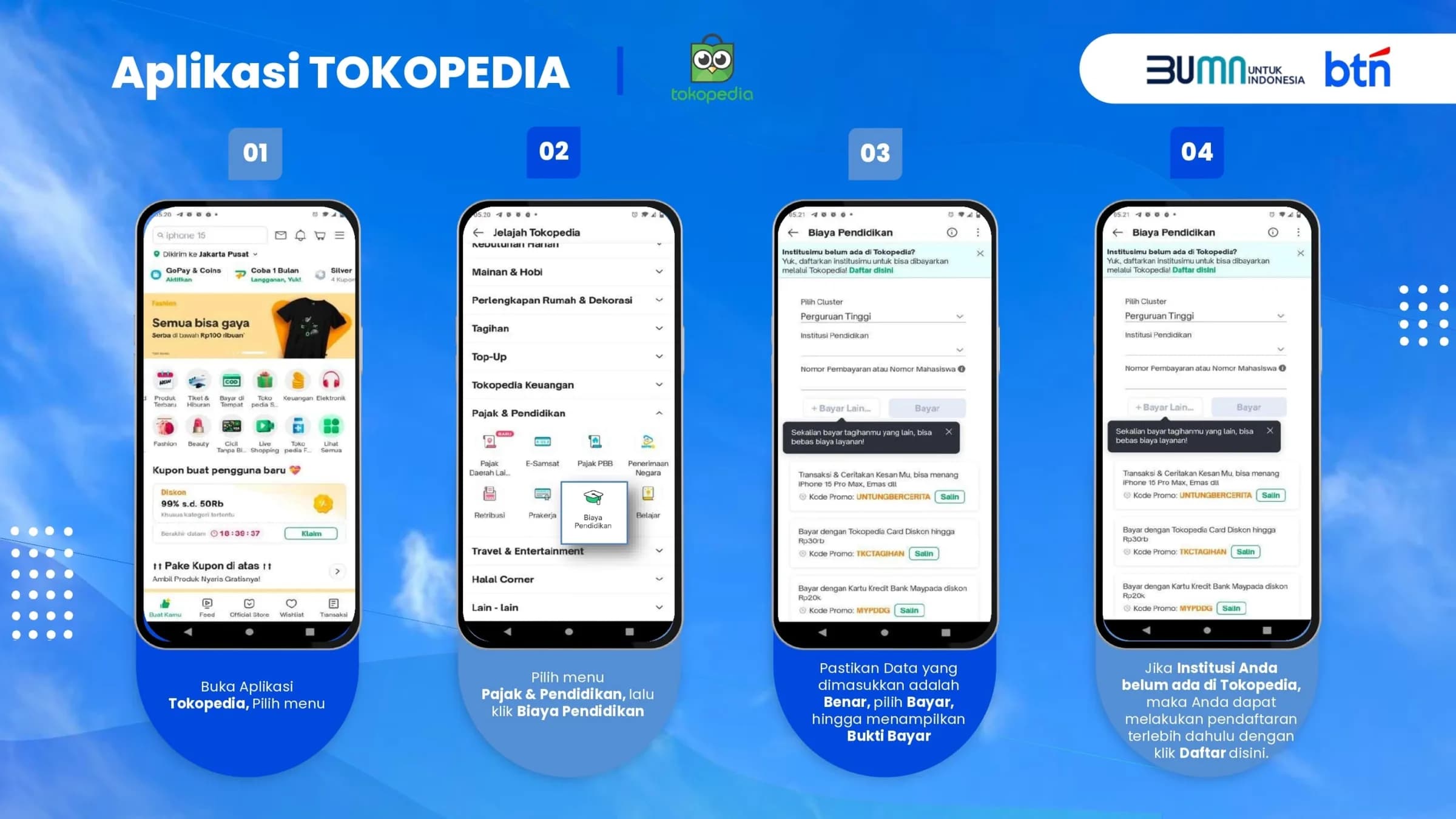 Tata Cara Pembayaran Via Virtual Account