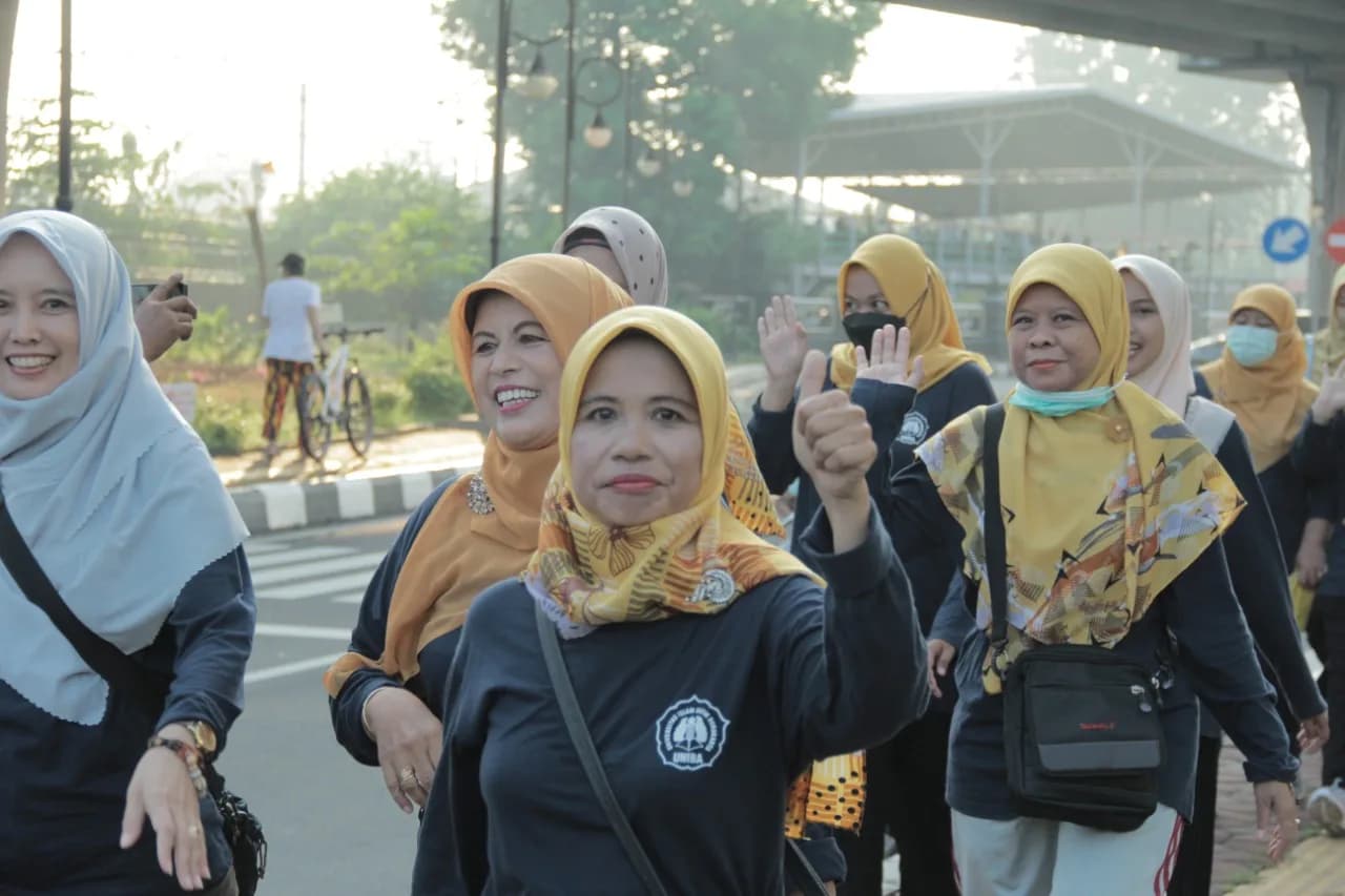 RAYAKAN DIES NATALIS KE-39, GELAR UNIBA SEHAT, UNIBA GEMBIRA