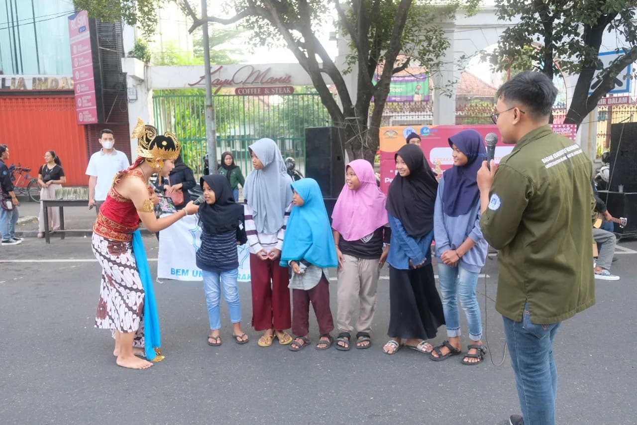 LUNCURKAN ’GAMAN’, ORMAWA UNIBA TOLAK PENYALAHGUNAAN NARKOBA