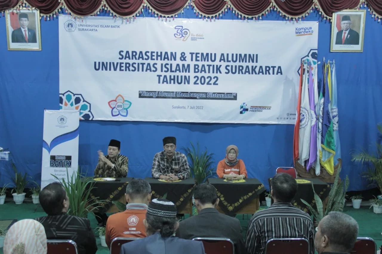 TEMU ALUMNI UNIBA SURAKARTA 2022, UPAYA PENINGKATAN SINERGITAS ALUMNI DAN UNIVERSITAS