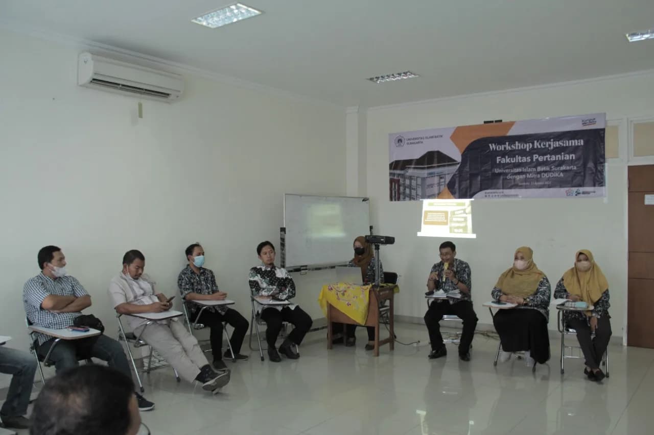 PERKUAT SINERGI DENGAN MITRA DUDIKA, UNIBA SURAKARTA ADAKAN WORKSHOP KERJASAMA