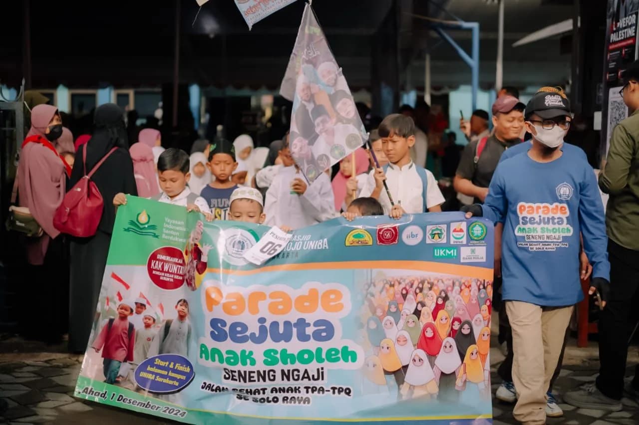 Jalan Sehat dan Lomba Literasi TPA dan TPQ Se Solo Raya