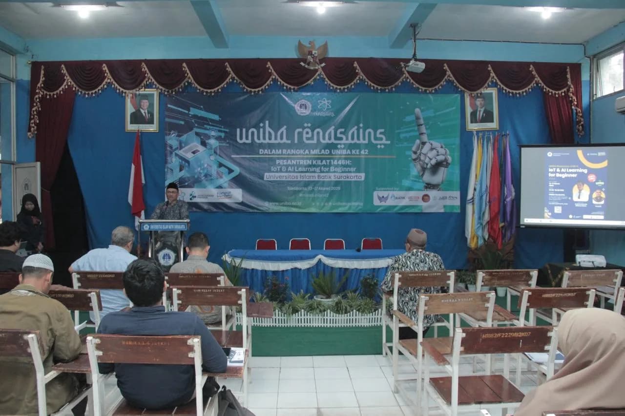 Pesantren Kilat UNIBA RenaSains Ramadhan 1446 H Tajuk : IoT & AI Learning For Begineer
