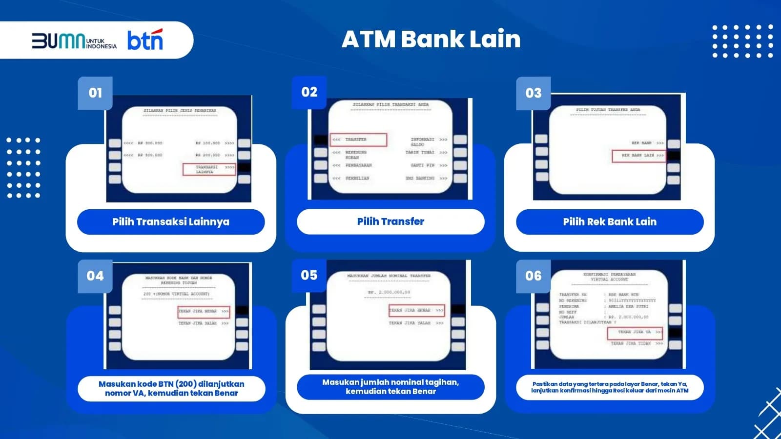 Tata Cara Pembayaran Via Virtual Account