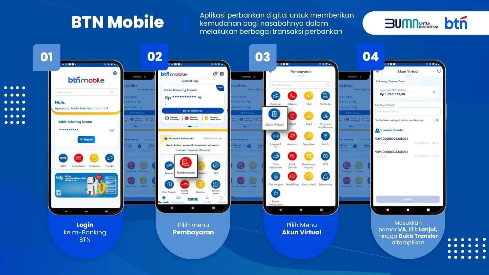Tata Cara Pembayaran Via Virtual Account