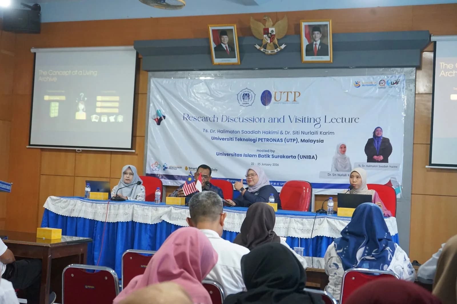 Research Discussion dan Visiting Lecture Bersama UTP Malaysia