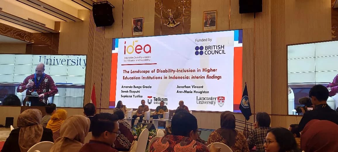 Wujudkan Kampus Inklusi: ULD Batik Inklusi Hadir Dalam National Dissemanation Forum On Dissability Inclusive Higher Education In Indonesia