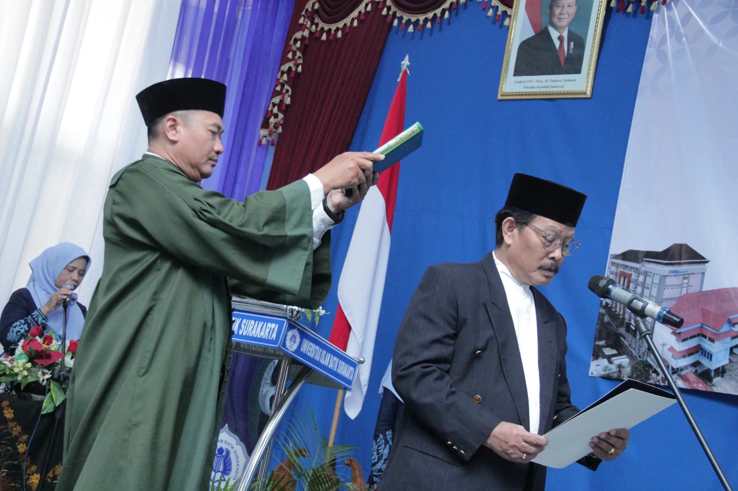 Momen Bersejarah Pelantikan Rektor UNIBA Surakarta Periode 2026–2028