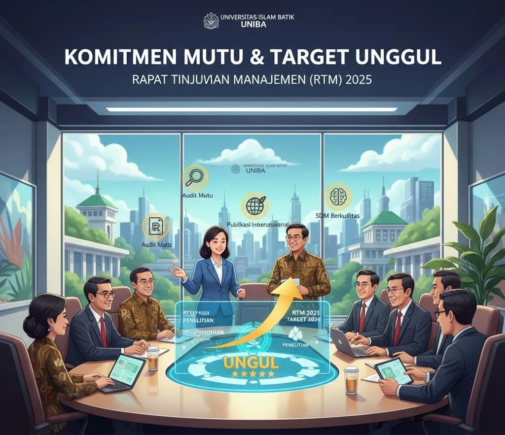 Komitmen Mutu dan Target Unggul: Universitas Islam Batik Gelar Rapat Tinjauan Manajemen (RTM) Tahun 2025